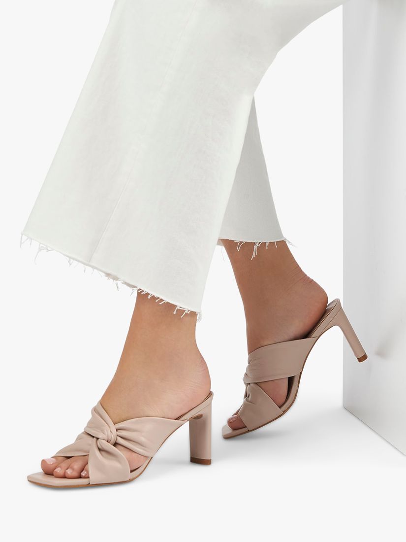 Wide fit block heel mules hot sale