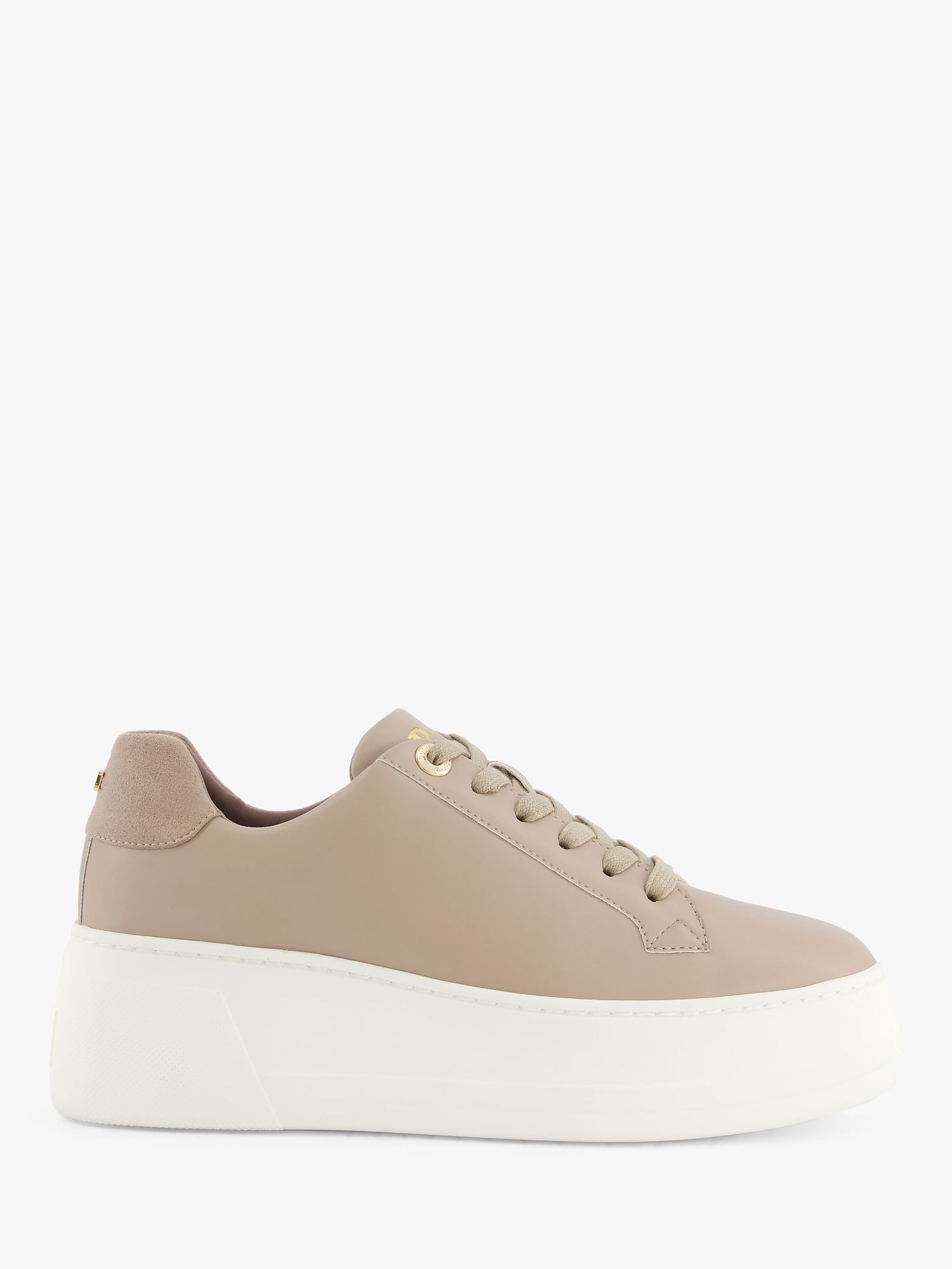 Dune Episode Platform Trainers, Taupe at John Lewis & Partners