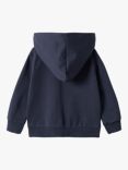 Mango Kids' Neptuno Zip Through Hoodie, Navy