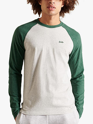 Superdry Organic Cotton Slim Fit Baseball T-Shirt