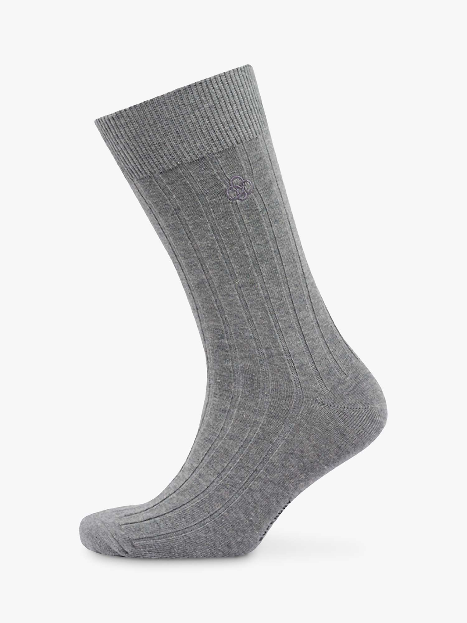 Buy Superdry Casual Rib Cotton Blend Socks Online at johnlewis.com
