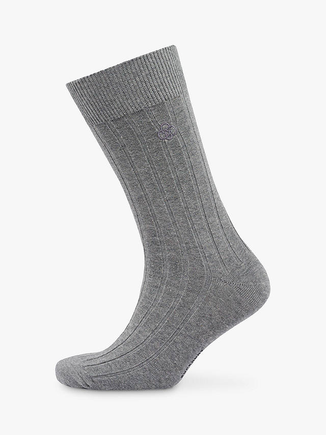 Superdry Casual Rib Cotton Blend Socks