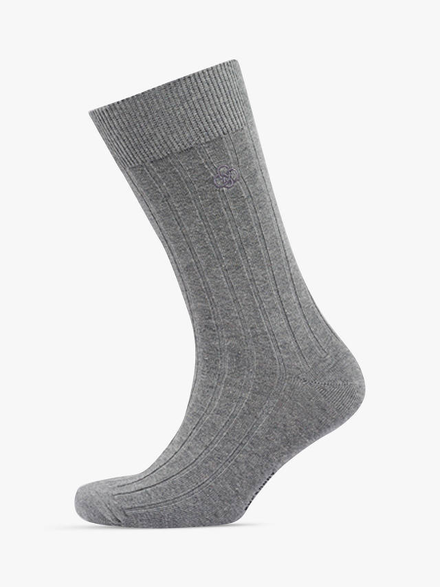 Superdry Casual Rib Cotton Blend Socks