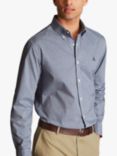 Charles Tyrwhitt Button-Down Collar Non-Iron Stretch Poplin Mini Gingham Shirt