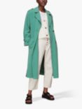 Whistles Riley Trench Coat, Green