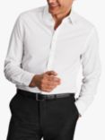Charles Tyrwhitt Cutaway Collar Non-Iron Poplin Slim Fit Shirt, White