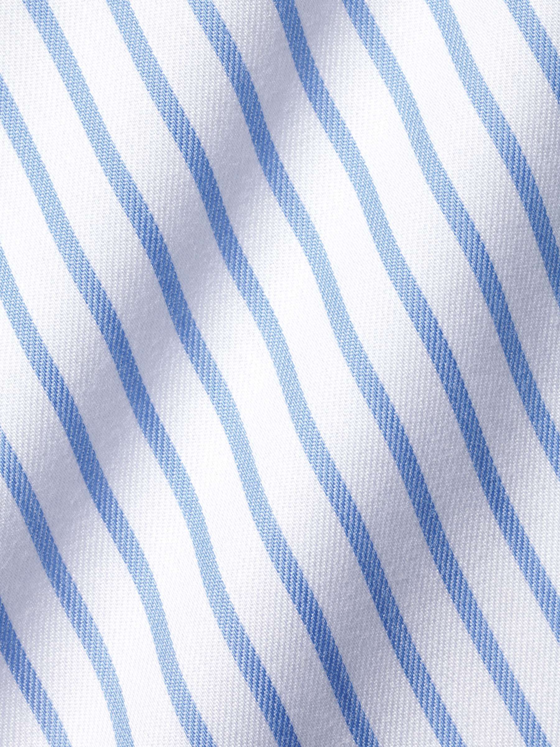 Buy Charles Tyrwhitt Classic Collar Non-Iron Twill Stripe Slim Fit Shirt Online at johnlewis.com