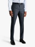Charles Tyrwhitt Slim Fit Prince of Wales Check Suit Trousers, Denim Blue