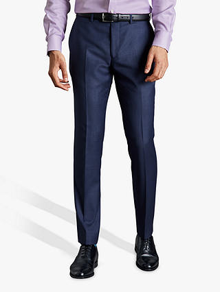 Charles Tyrwhitt Slim Fit Italian Luxury Textured Suit Trousers