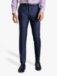 Charles Tyrwhitt Slim Fit Italian Luxury Textured Suit Trousers, Indigo