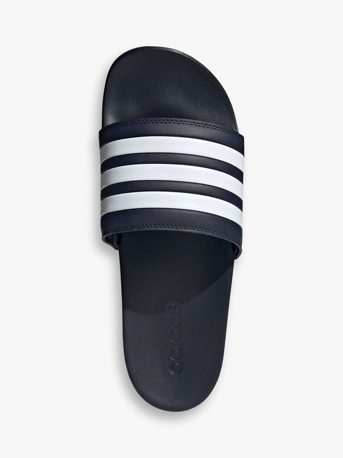 adidas Adilette Aqua Comfort Slides Slippers, Legend Ink/White, 7