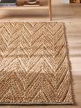 John Lewis Chevron Knot Jute Rug, L240 x W170 cm