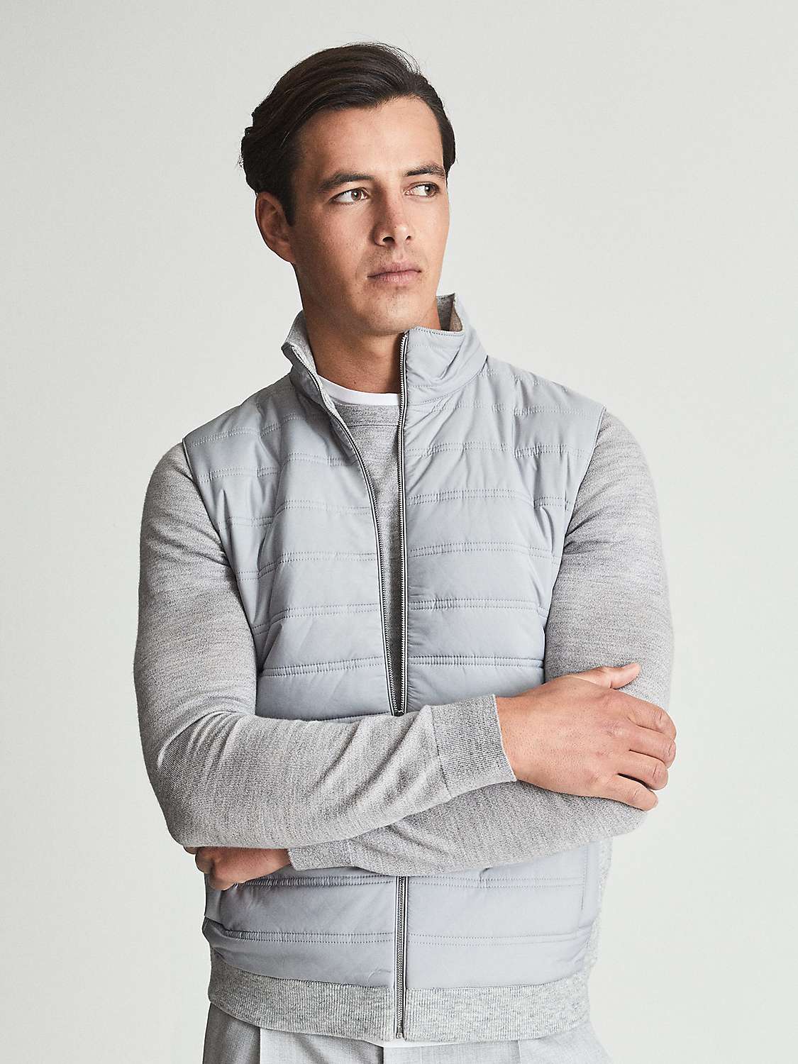 Buy Reiss William Quilted Gilet Online at johnlewis.com