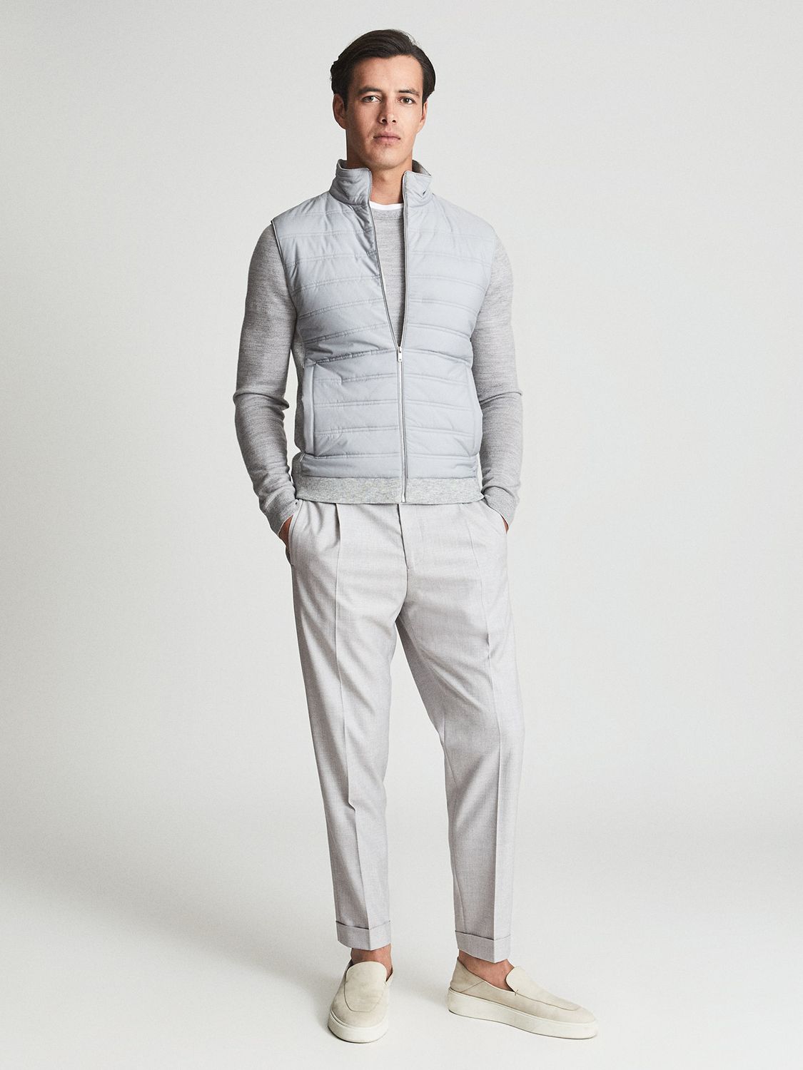 Buy Reiss William Quilted Gilet Online at johnlewis.com