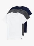 Polo Ralph Lauren Cotton Slim Fit Crew Neck Lounge T-Shirt, Pack of 3