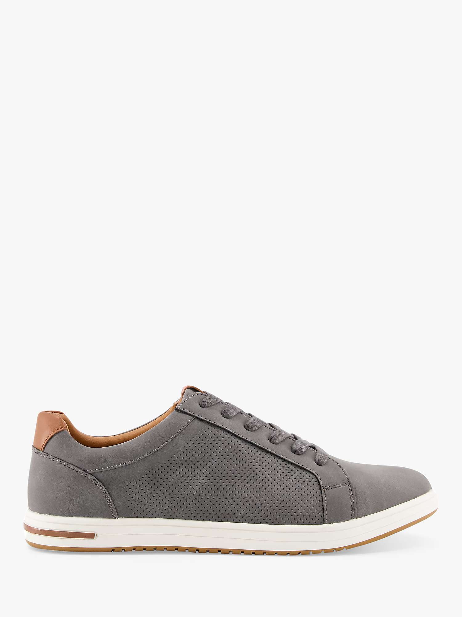 Buy Dune Tezzy Suedette Lace Up Trainers Online at johnlewis.com
