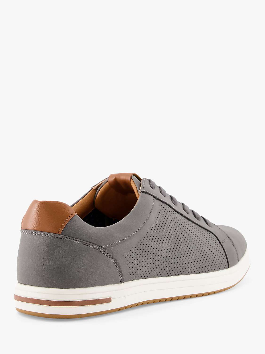 Buy Dune Tezzy Suedette Lace Up Trainers Online at johnlewis.com