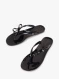 Ted Baker Jassey Bow Flip-Flops, Black, Black