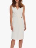 Gina Bacconi Leyanna Moss Tailored Dress, Ivory