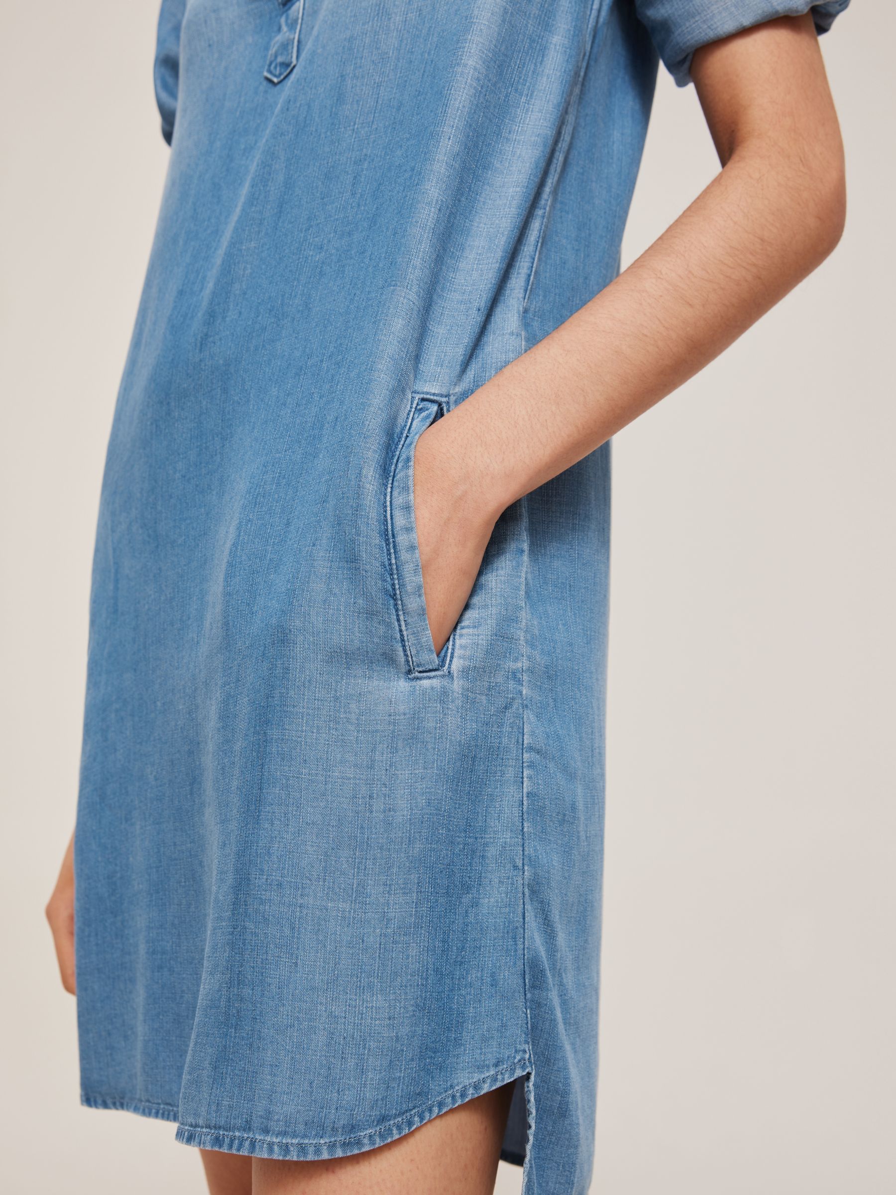 bella dahl denim dress