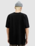 AllSaints Isac Short Sleeve T-Shirt, Jet Black