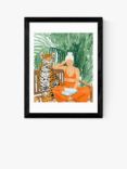 EAST END PRINTS 83 Oranges 'Jungle Vacay II' Framed Print