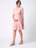 Seraphine Raquelle Floral Maternity & Nursing Dress, Pink