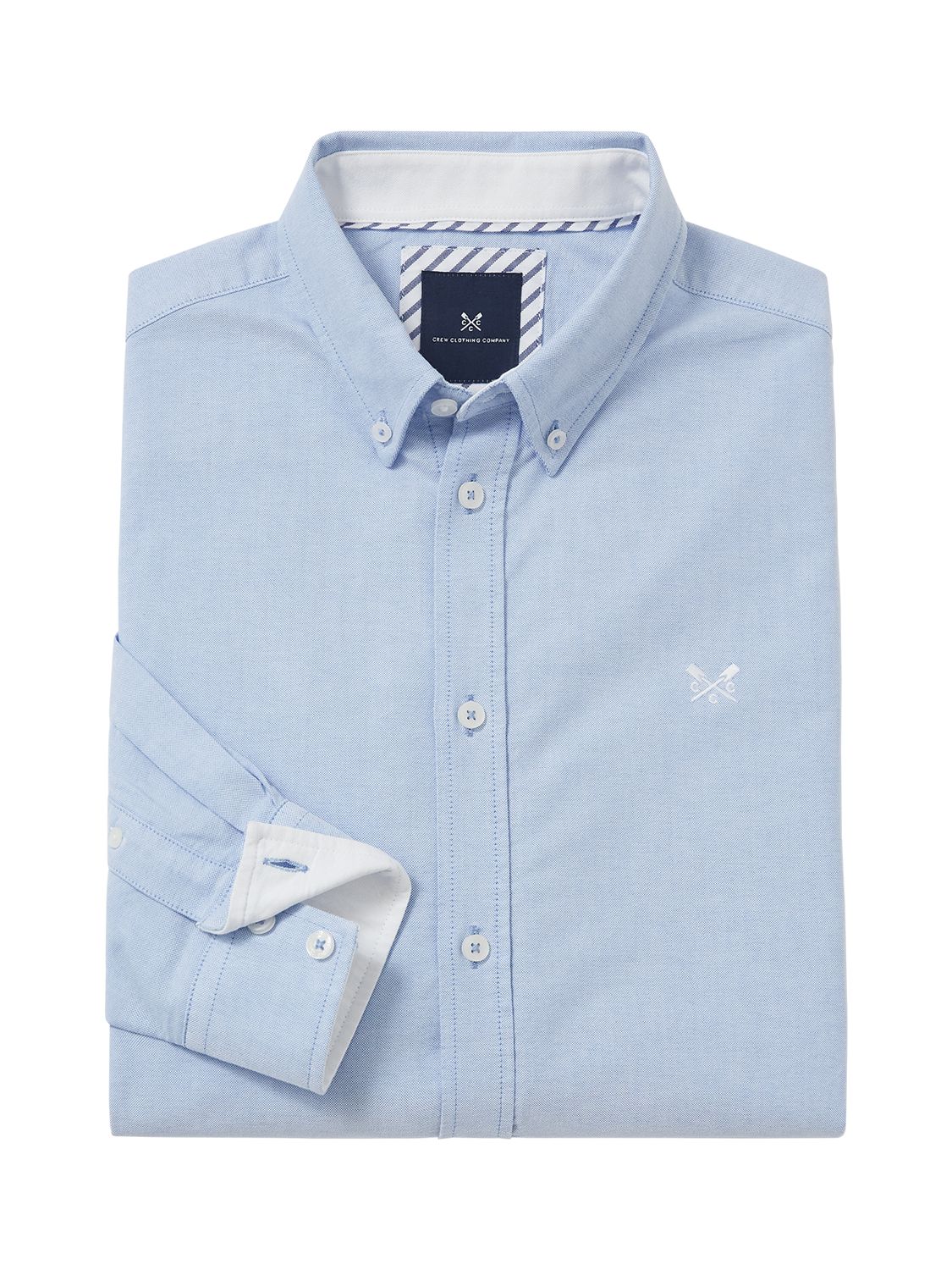 Crew Clothing Classic Fit Oxford Shirt, Sky Blue, XS