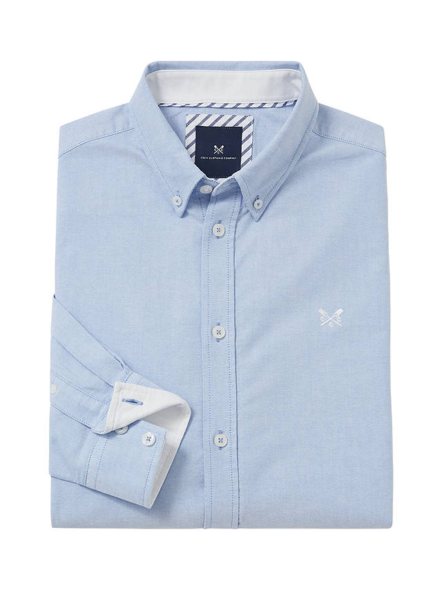 Crew Clothing Classic Fit Oxford Shirt, Sky Blue