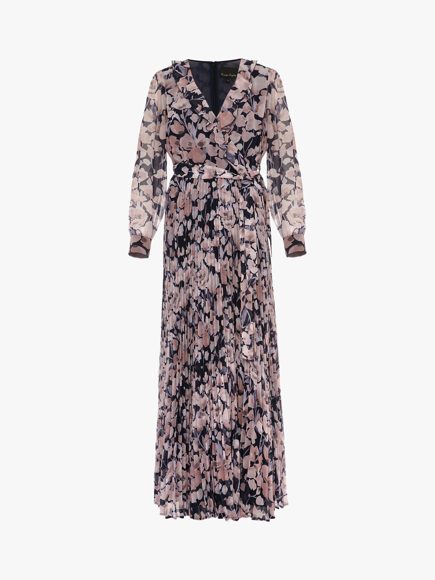 Phase Eight Fredrika Floral Maxi Dress, Navy/Multi at John Lewis & Partners