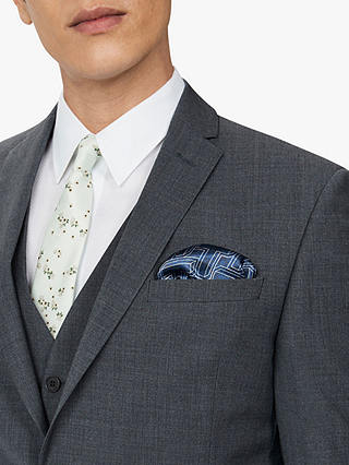 Ted Baker Panama Wool Blend Suit Jacket, Charcoal