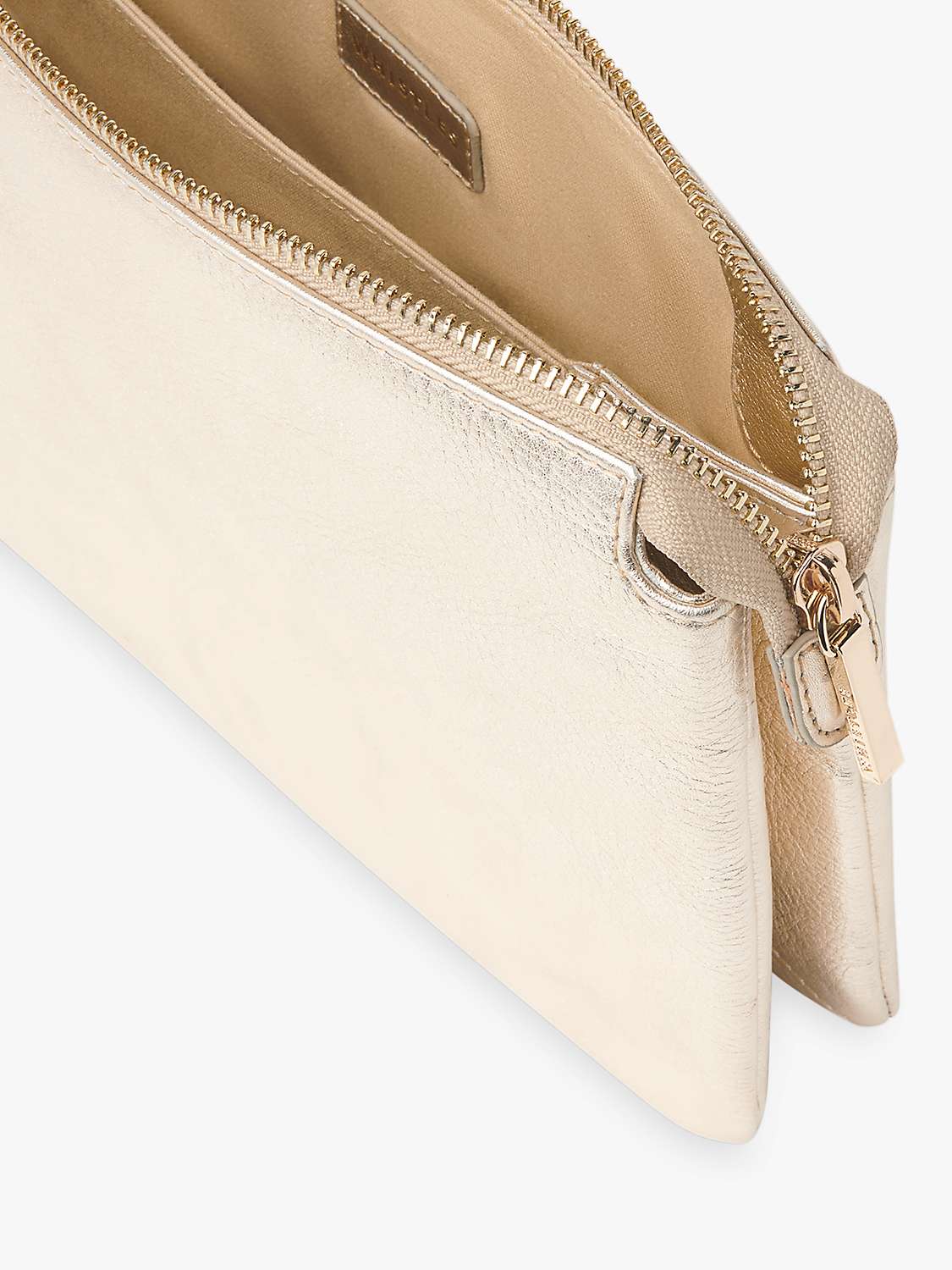 Buy Whistles Elita Leather Double Pouch Clutch Bag Online at johnlewis.com
