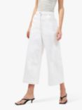 French Connection Denim Culotte Jeans, Summer White