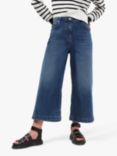French Connection Comfort Culotte Jeans, Blue
