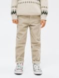 John Lewis Kids' Plain Five Pocket Straight Cut Corduroy Trousers