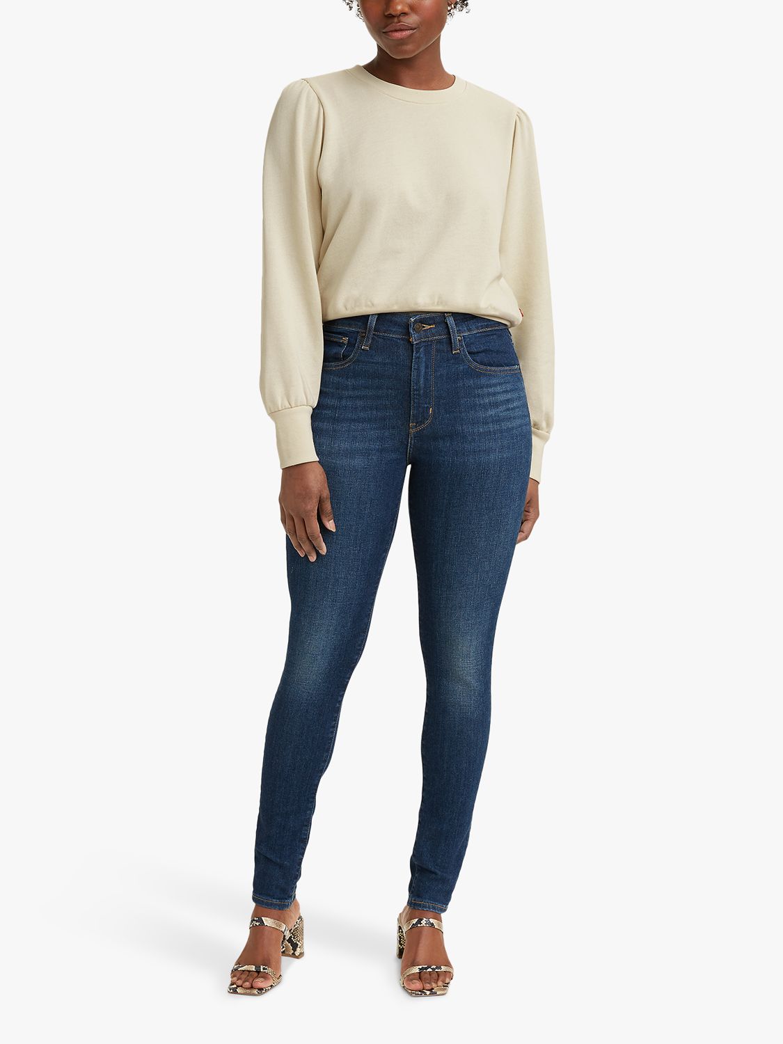 Levi's 721 High Rise Skinny Jeans, Good Evening at John Lewis & Partners