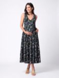 Seraphine Milly Floral Maternity & Nursing Dress, Khaki