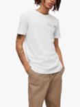 AllSaints Simpel Brace Crew Neck T-Shirt, Optic White