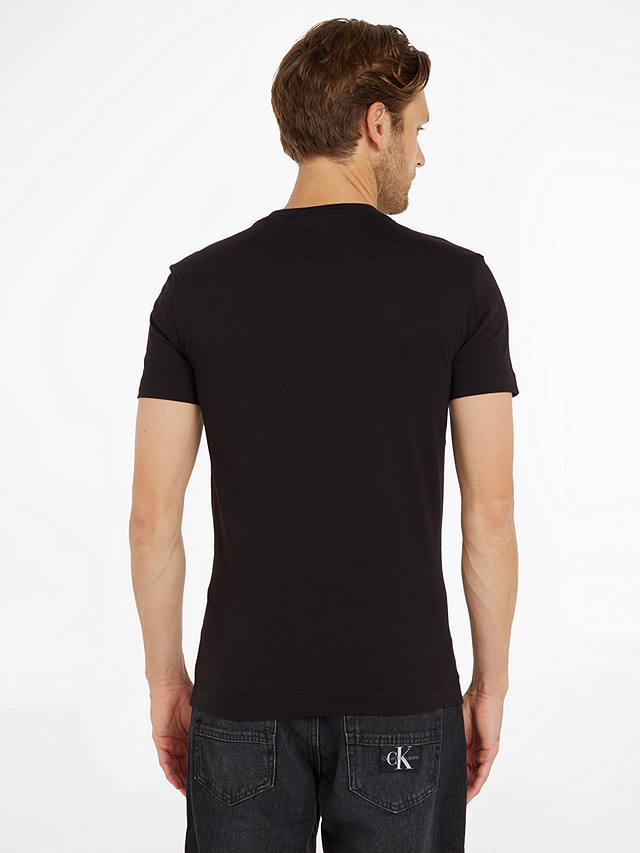 Calvin Klein Jeans Stacked Logo T-Shirt, CK Black