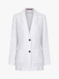 Tommy Hilfiger Relaxed Linen Blazer, White