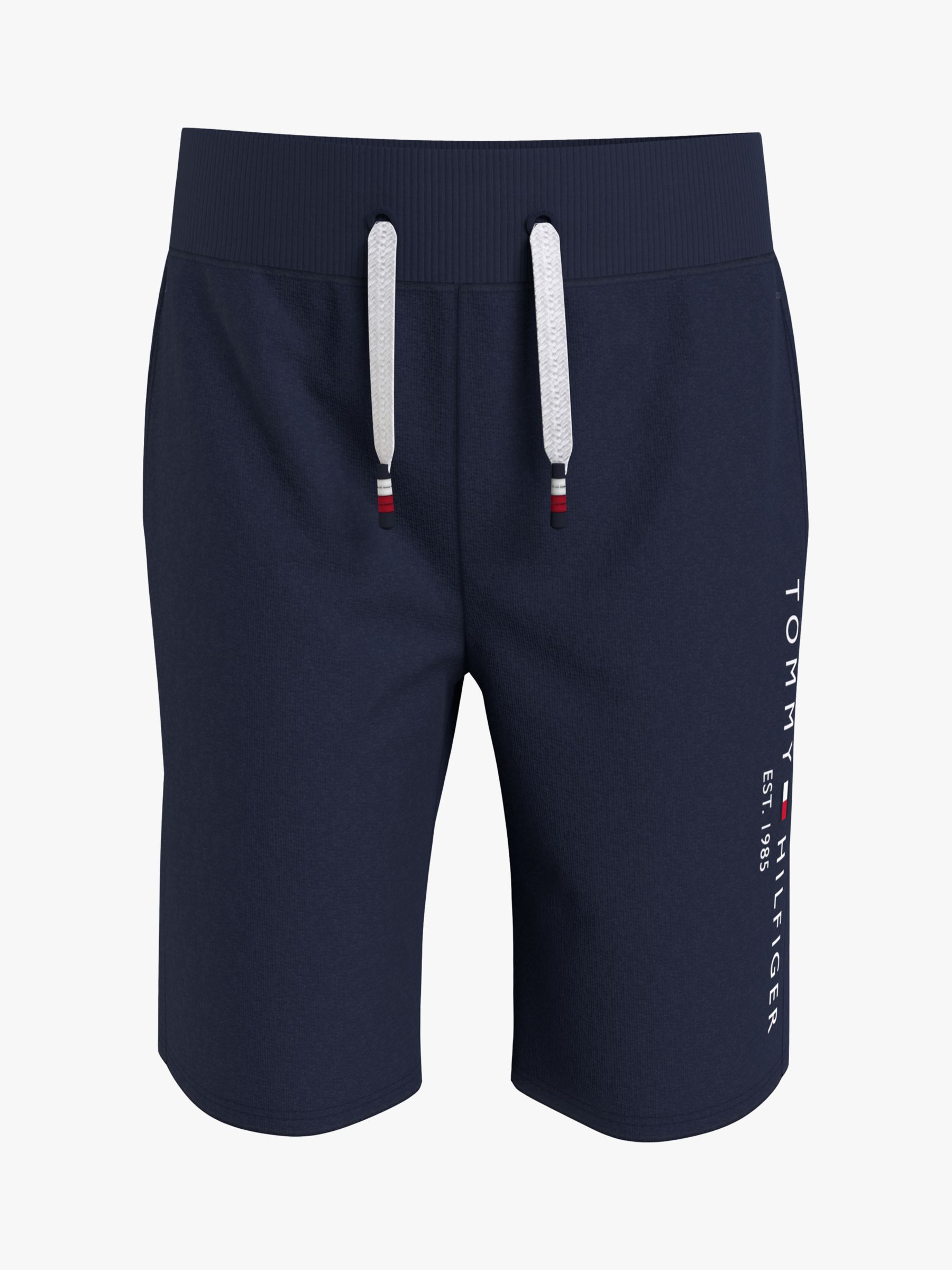 Tommy Hilfiger Kids' Essential Cotton Sweat Shorts, Twilight Navy, 3 years