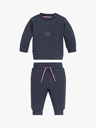 Tommy Hilfiger Baby Logo Jumper and Joggers Set