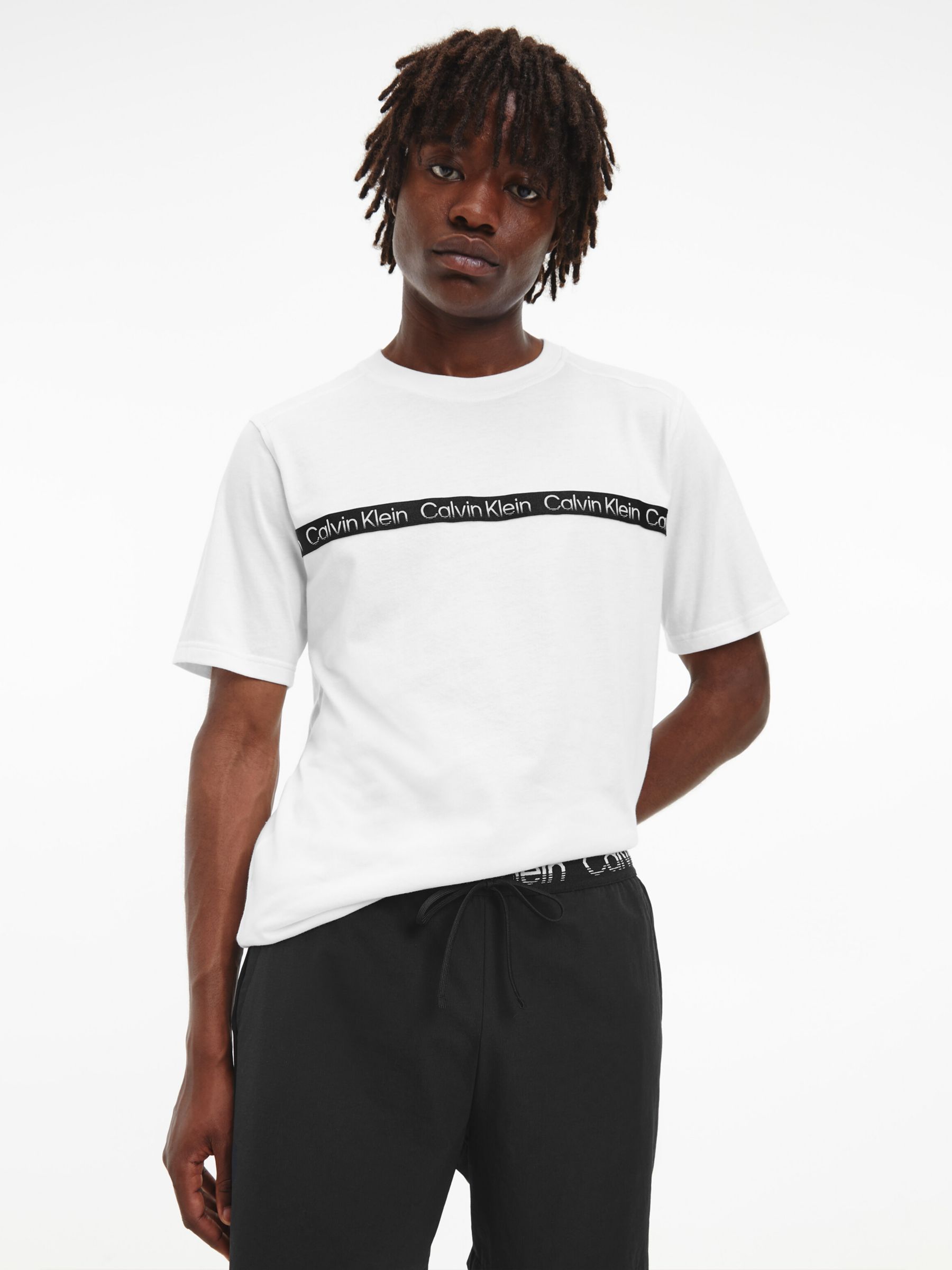 Calvin Klein Performance Active Icon Logo T-Shirt, Bright White
