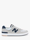 New Balance 574 Suede Trainers, Light Grey