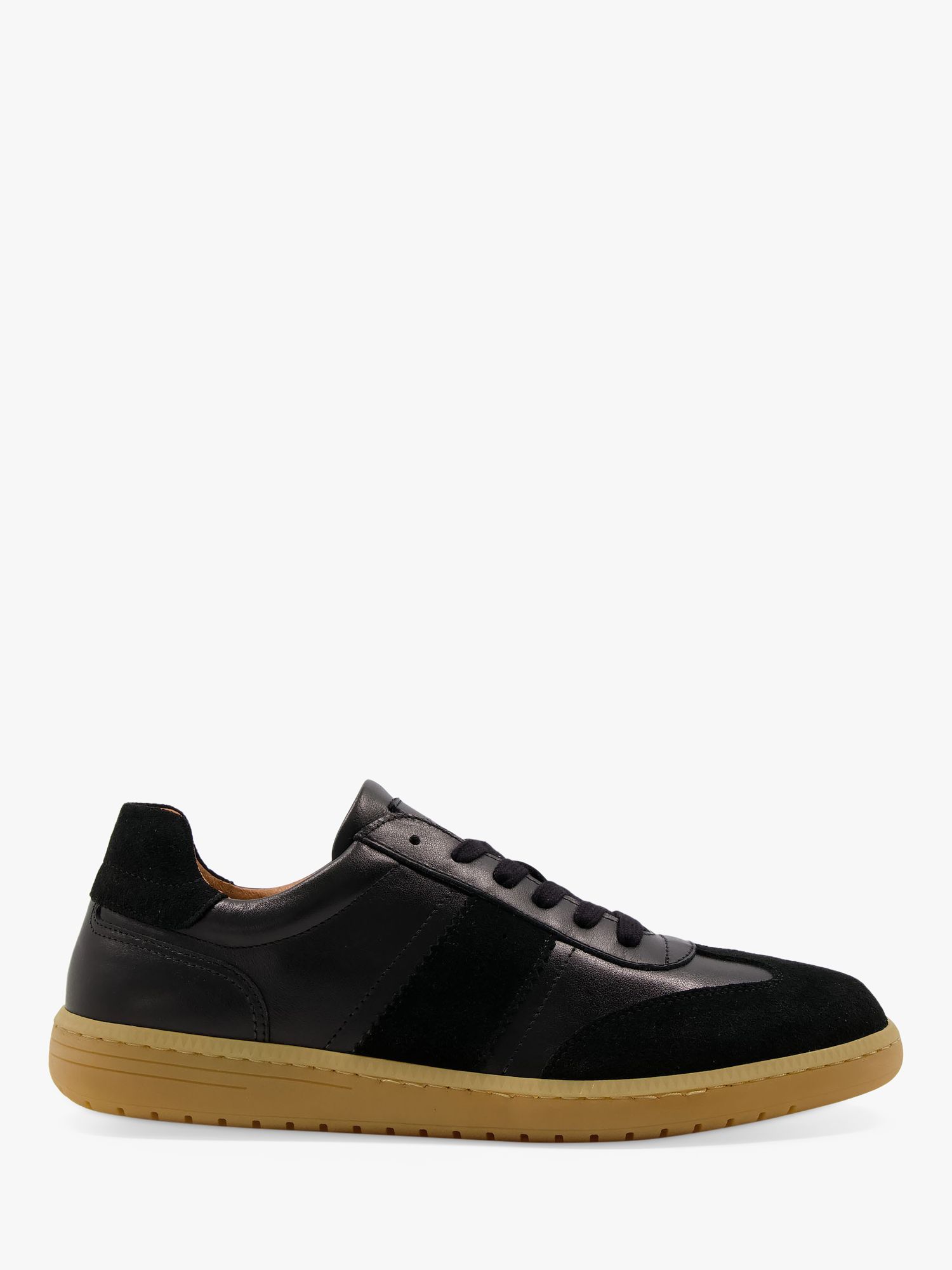 Dune Tumble Leather Lace Up Trainers