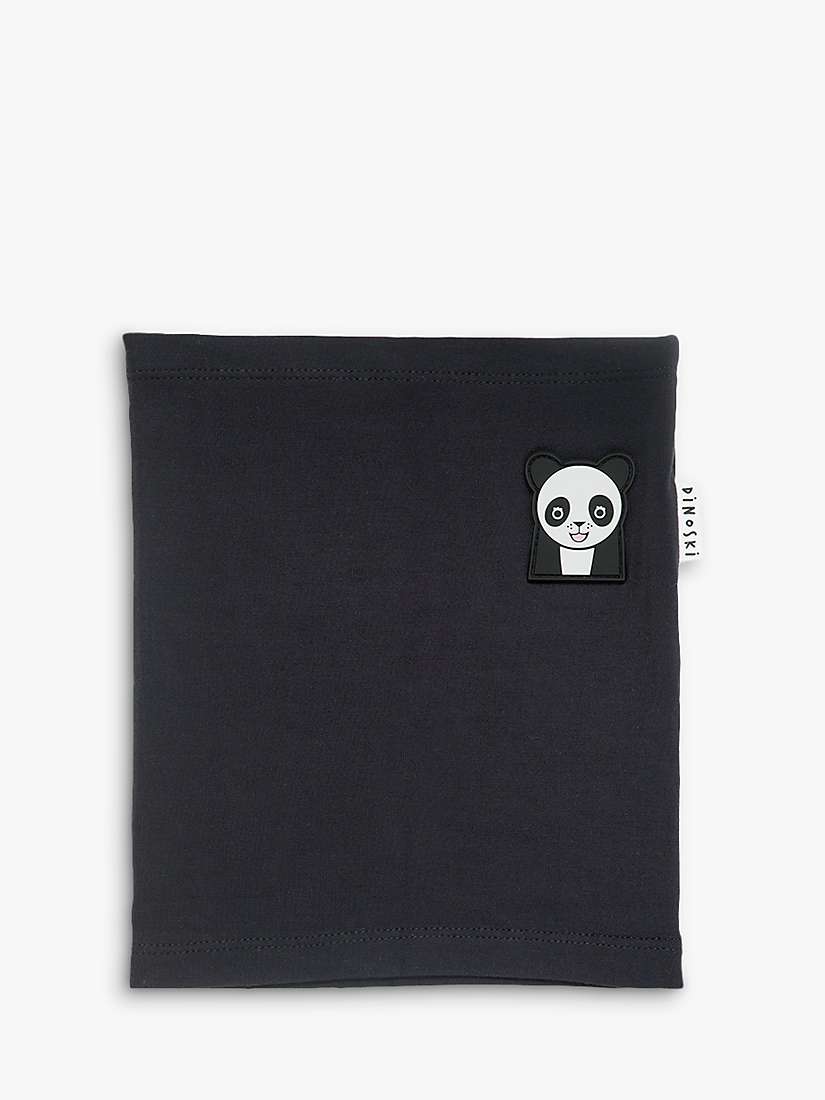 Buy Roarsome Kids' Patch Panda Bamboo Snood, Black Online at johnlewis.com