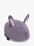 Roarsome Kids' Hop Bunny Helmet Cover, Light Grey