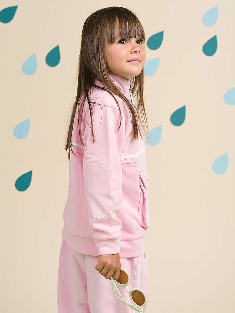 Buy Roarsome Kids' Hop Bunny Tracksuit Top, Light Pink Online at johnlewis.com