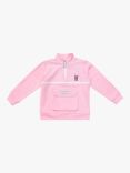 Roarsome Kids' Hop Bunny Tracksuit Top, Light Pink