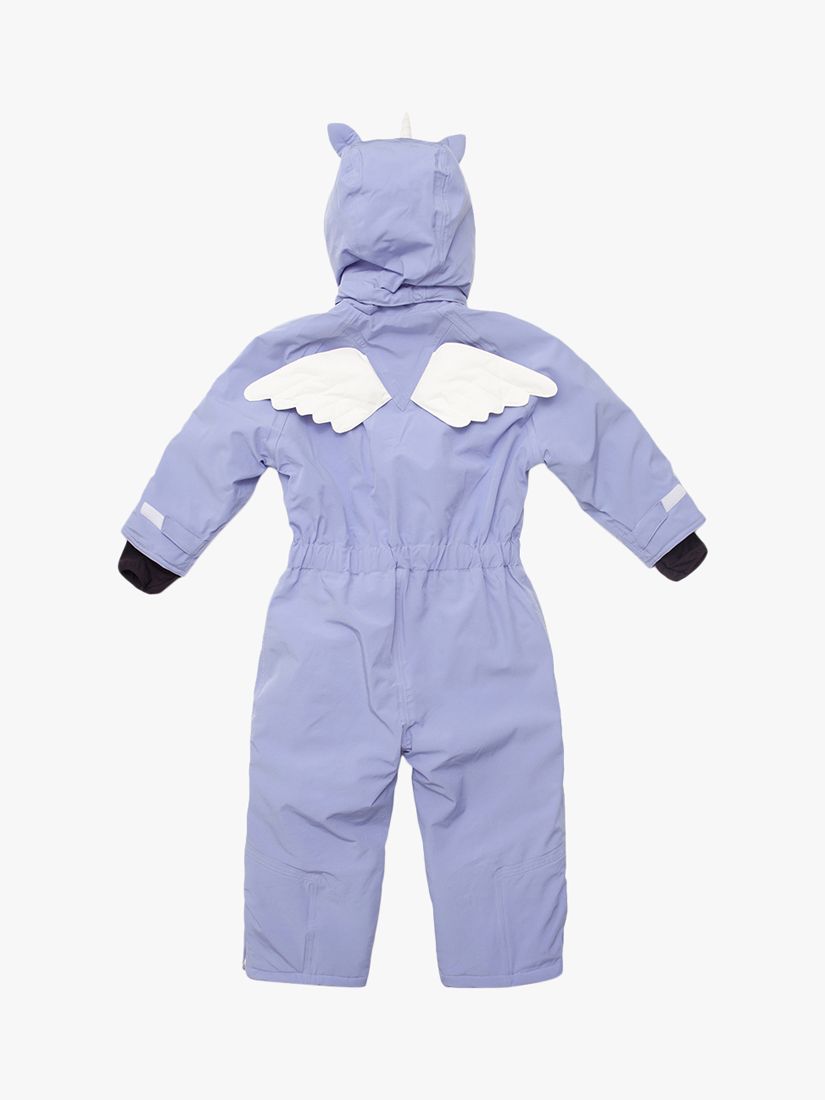 Buy Roarsome Kids' Sparkle Unicorn Waterproof Snowsuit, Light Purple Online at johnlewis.com